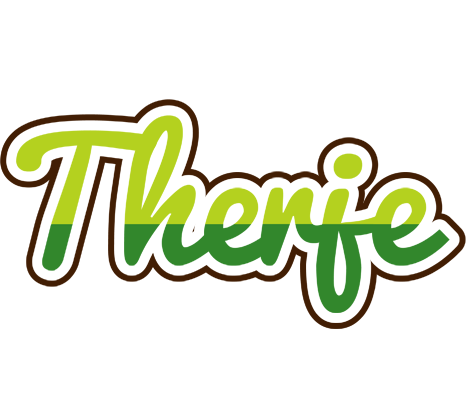 Therje golfing logo