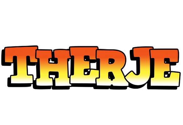 Therje sunset logo