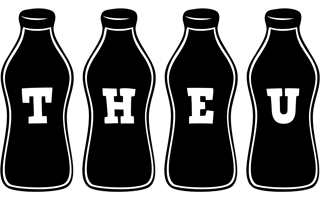 Theu bottle logo