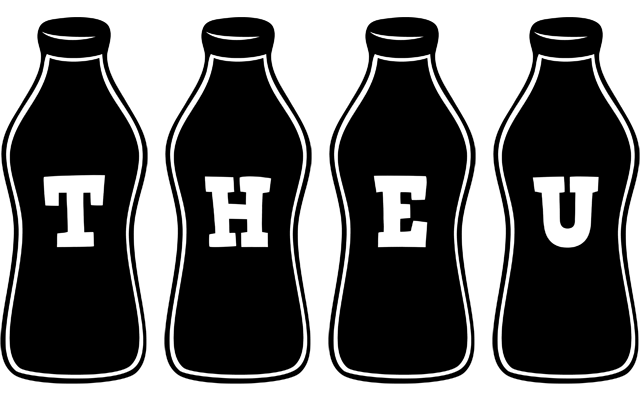 Theu bottle logo