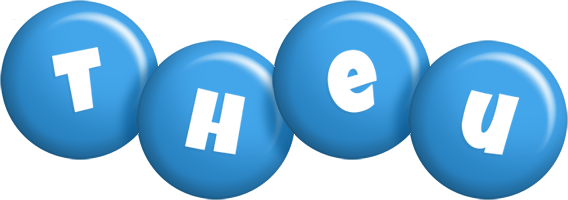 Theu candy-blue logo