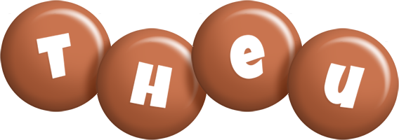 Theu candy-brown logo