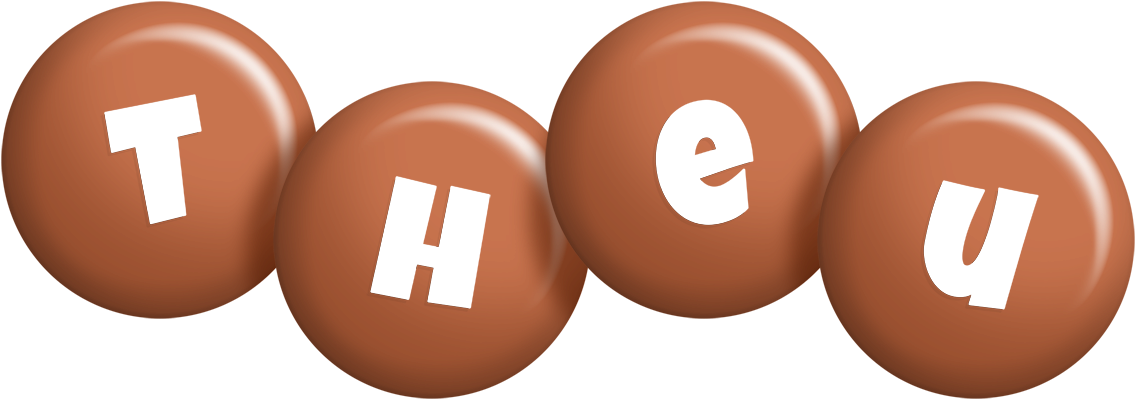 Theu candy-brown logo