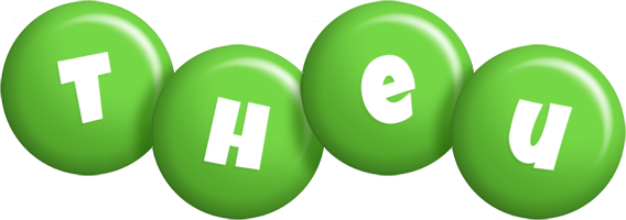 Theu candy-green logo