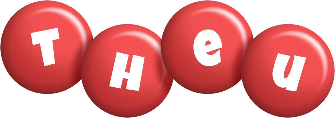 Theu candy-red logo