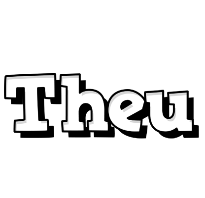 Theu snowing logo