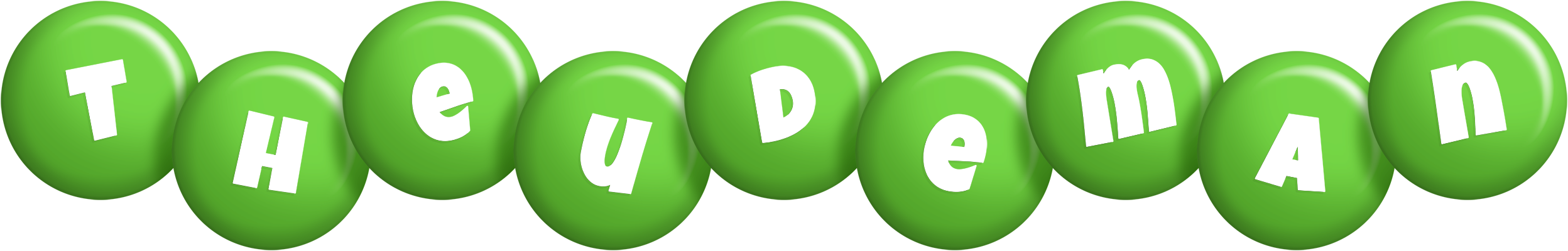Theudeman candy-green logo
