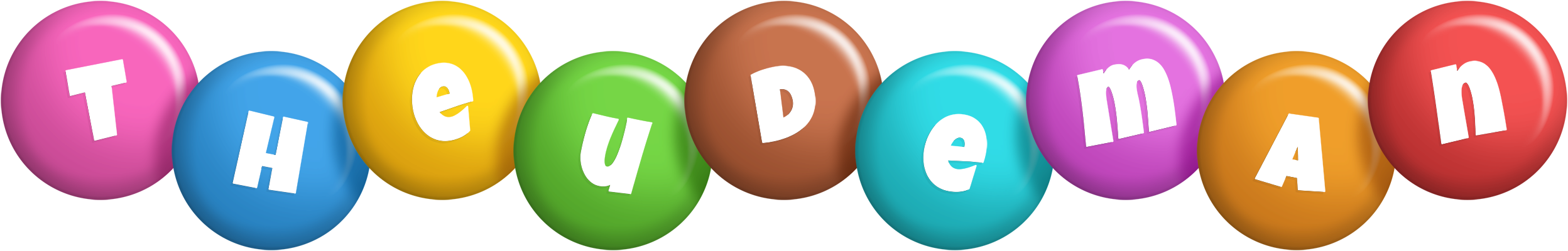 Theudeman candy logo
