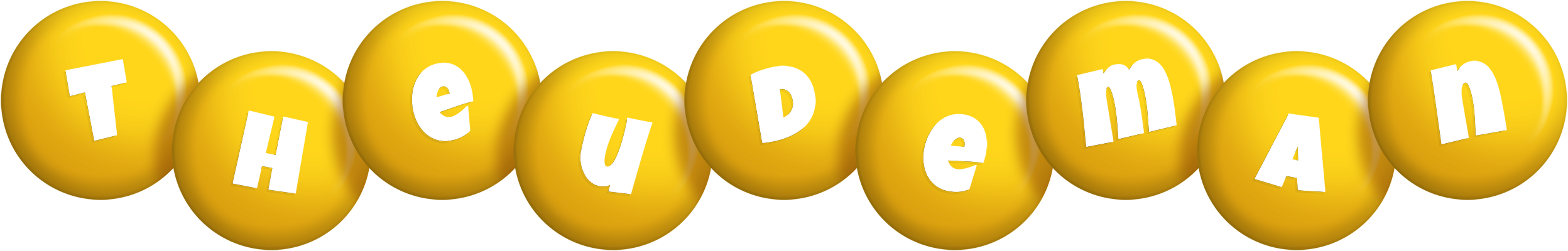 Theudeman candy-yellow logo