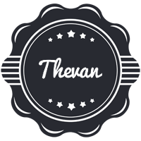 Thevan badge logo