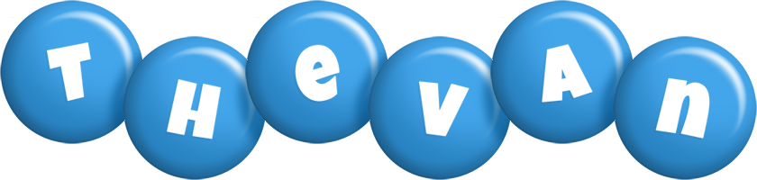 Thevan candy-blue logo