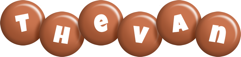 Thevan candy-brown logo
