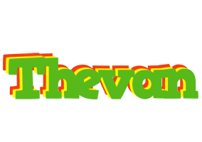 Thevan crocodile logo