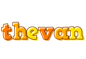 Thevan desert logo