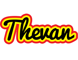 Thevan flaming logo