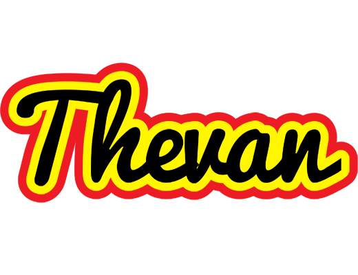 Thevan flaming logo