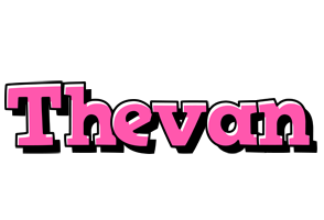 Thevan girlish logo