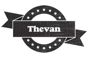 Thevan grunge logo