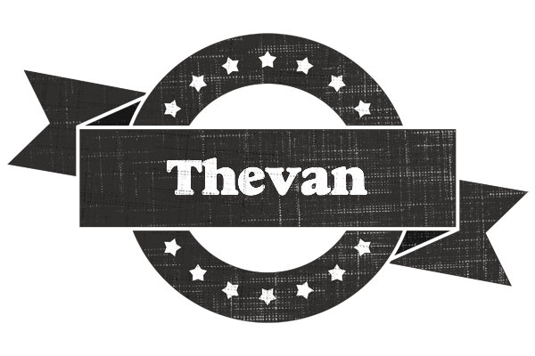 Thevan grunge logo