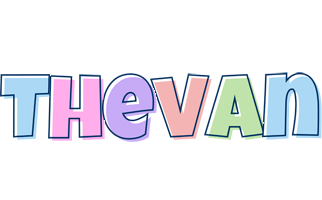 Thevan pastel logo
