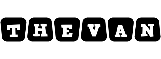 Thevan racing logo