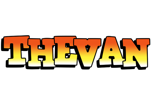 Thevan sunset logo