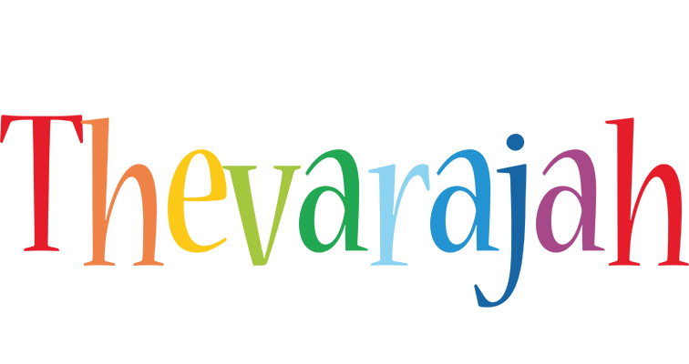 Thevarajah birthday logo