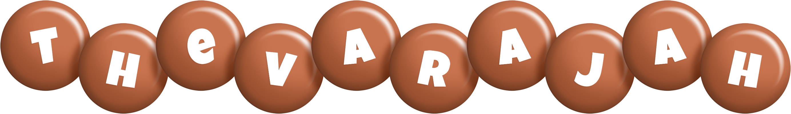 Thevarajah candy-brown logo