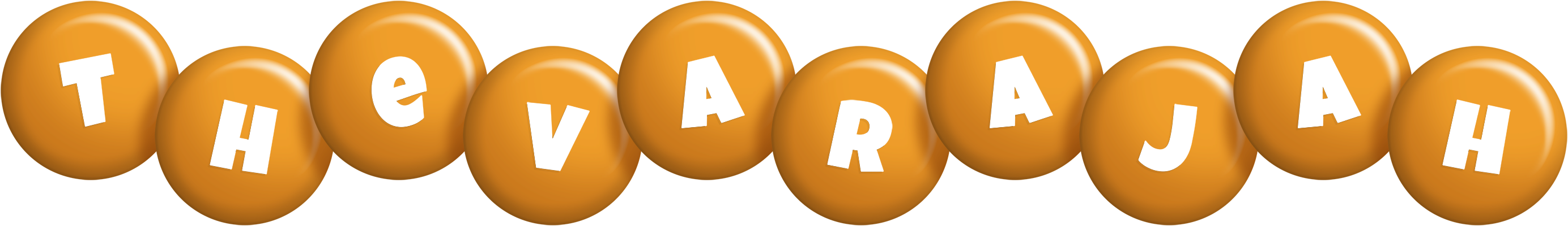 Thevarajah candy-orange logo