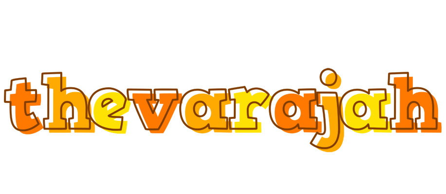 Thevarajah desert logo
