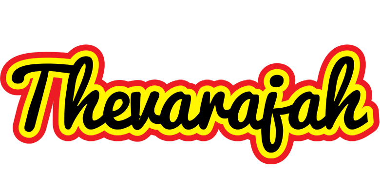 Thevarajah flaming logo