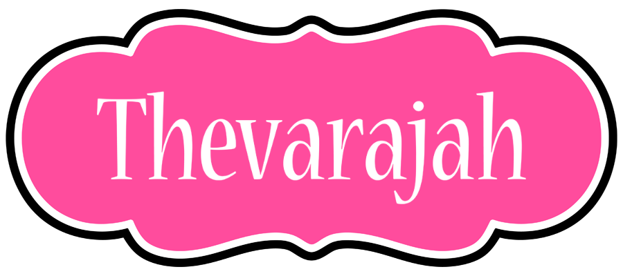 Thevarajah invitation logo