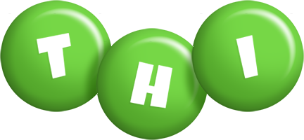 Thi candy-green logo