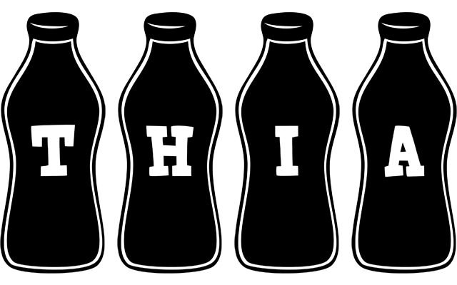 Thia bottle logo