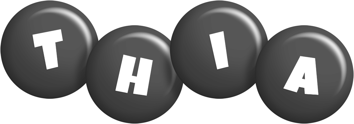 Thia candy-black logo