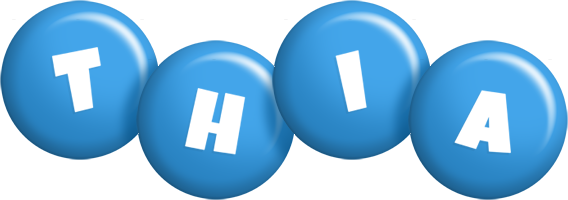 Thia candy-blue logo