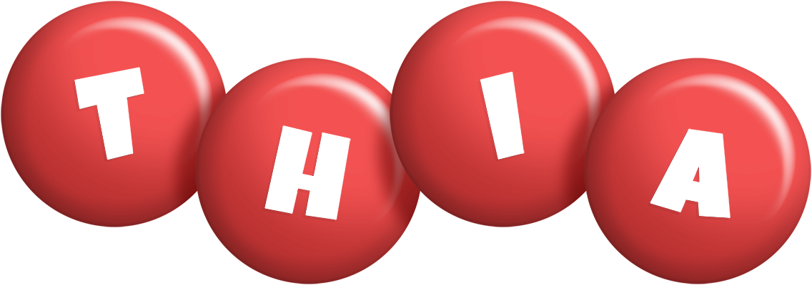 Thia candy-red logo