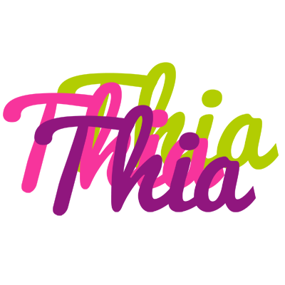Thia flowers logo