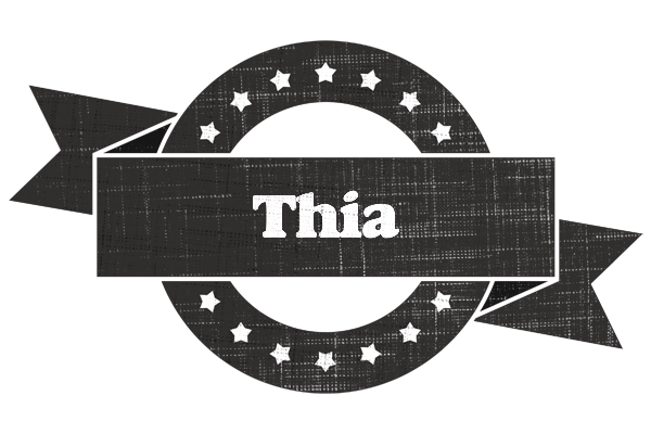 Thia grunge logo