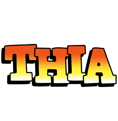 Thia sunset logo
