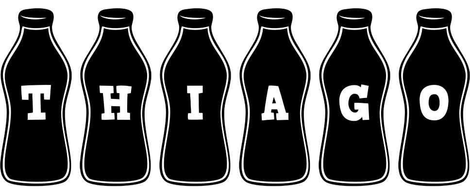 Thiago bottle logo