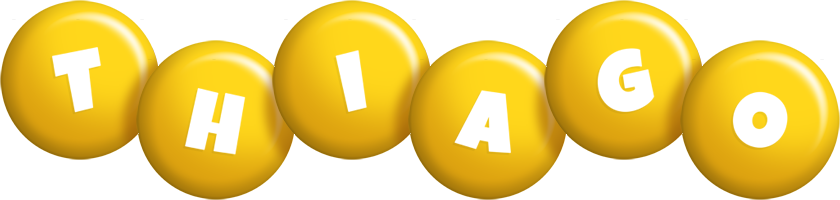 Thiago candy-yellow logo