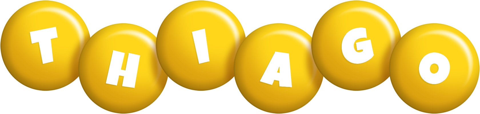 Thiago candy-yellow logo