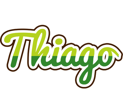 Thiago golfing logo