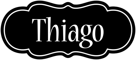 Thiago welcome logo