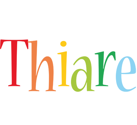 Thiare birthday logo