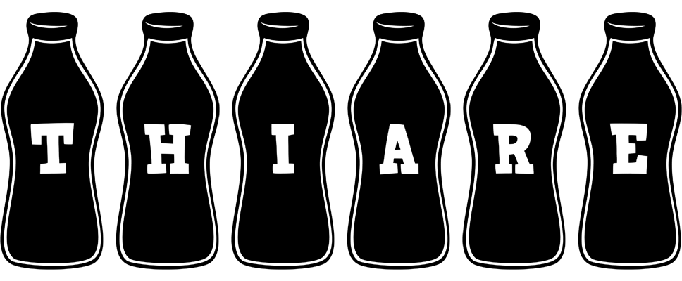 Thiare bottle logo