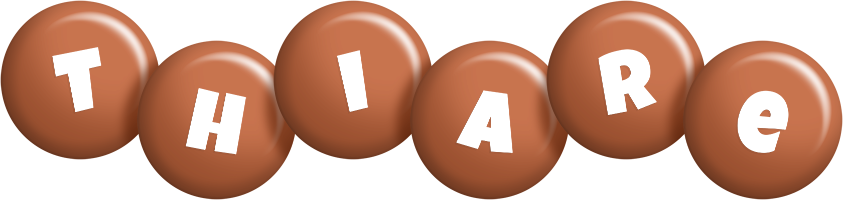 Thiare candy-brown logo