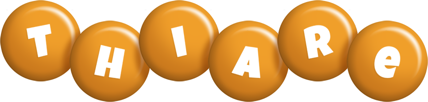 Thiare candy-orange logo