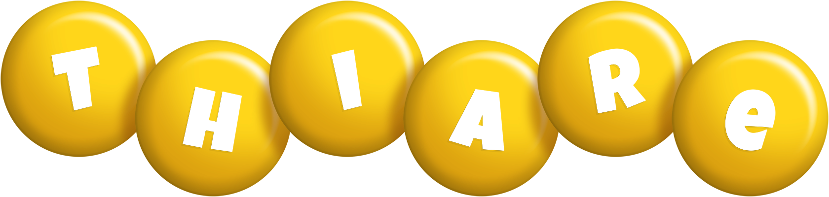 Thiare candy-yellow logo